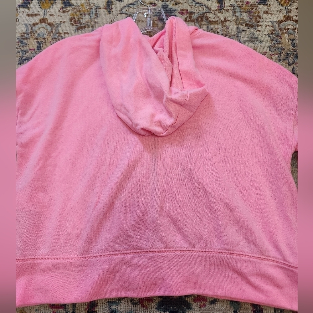 Old Navy Pink Zip Hoodie, sz Large (10-12) - Picture 6 of 8